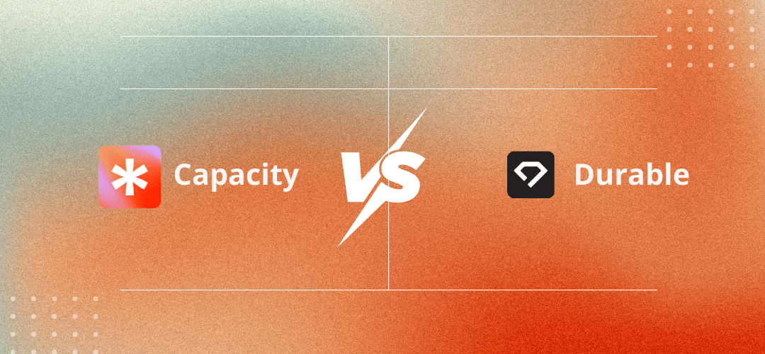 Capacity vs Durable comparison